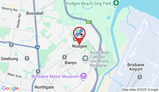 Nudgee google map