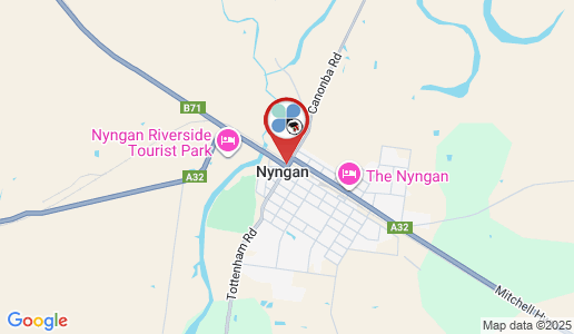Nyngan google map