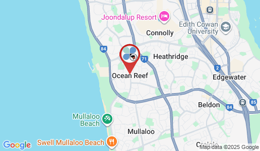 Ocean Reef google map