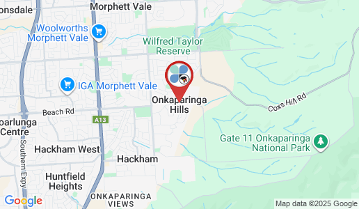 Onkaparinga Hills google map
