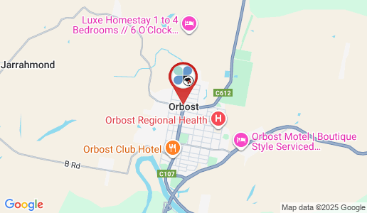 Orbost google map
