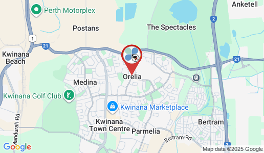Orelia google map