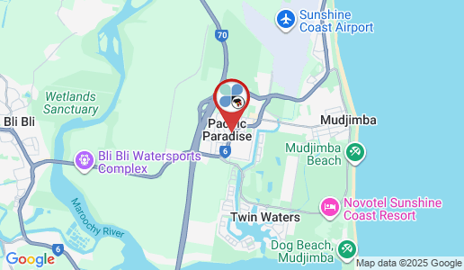 Pacific Paradise google map