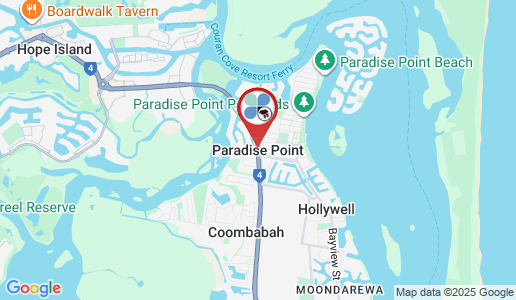 Paradise Point google map