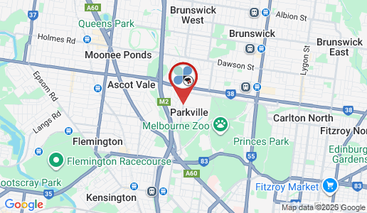 Parkville google map