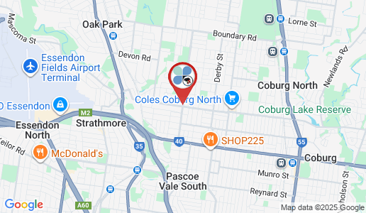Pascoe Vale google map