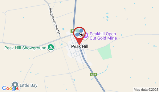 Peak Hill google map