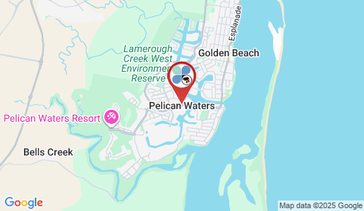 Pelican Waters google map
