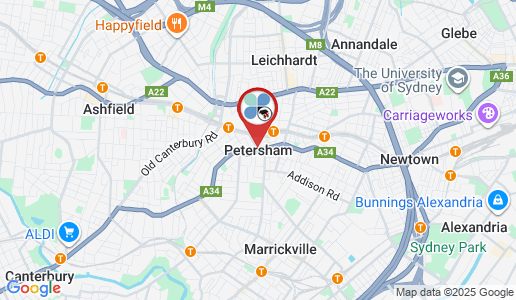 Petersham google map