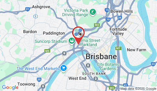 Petrie Terrace google map