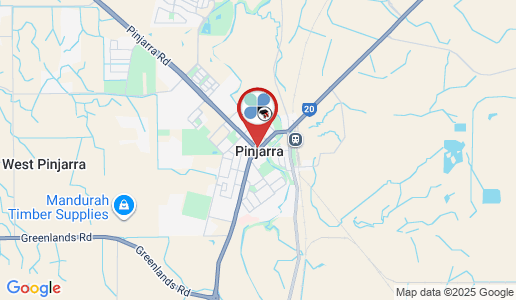 Pinjarra google map