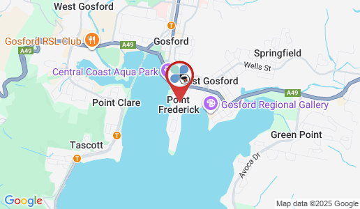 Point Frederick google map