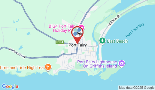 Port Fairy google map