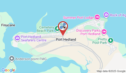 Port Hedland google map