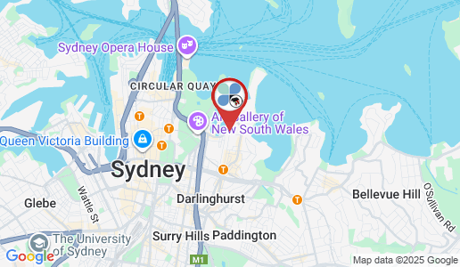 Potts Point google map