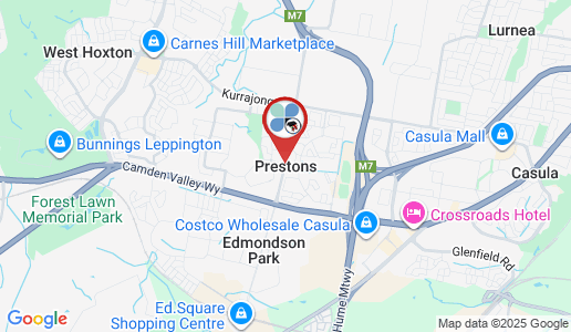 Prestons google map