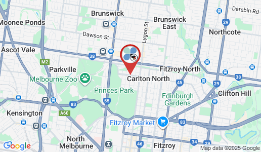 Princes Hill google map