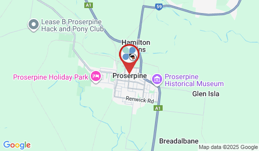 Proserpine google map