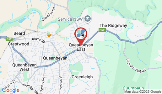 Queanbeyan East google map