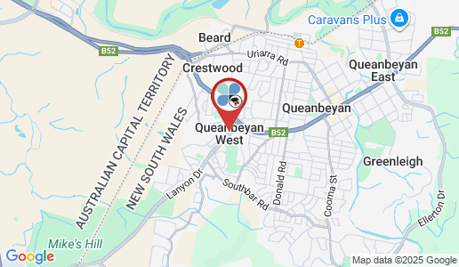 Queanbeyan West google map