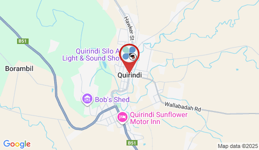 Quirindi google map