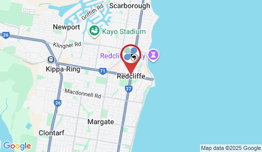 Redcliffe google map