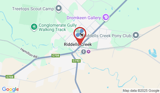 Riddells Creek google map