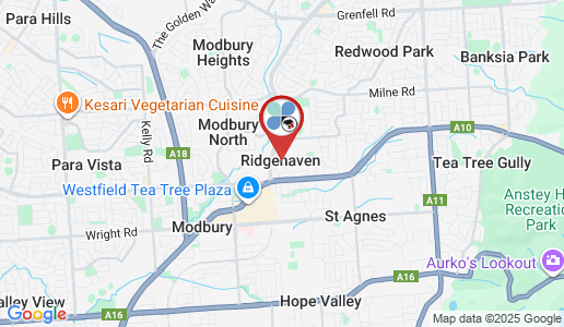 Ridgehaven google map