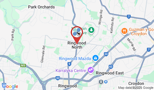 Ringwood North google map