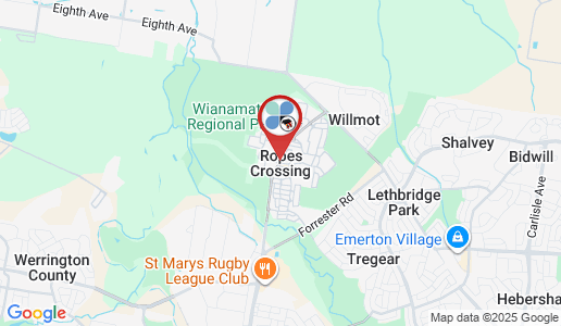 Ropes Crossing google map