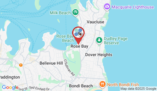 Rose Bay google map