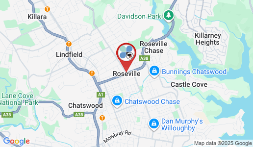 Roseville google map