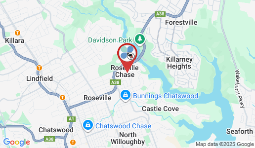 Roseville Chase google map