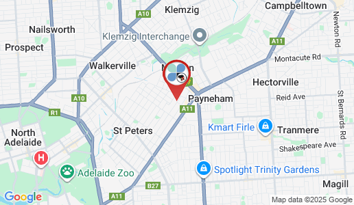 Royston Park google map