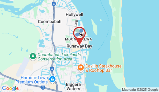 Runaway Bay google map