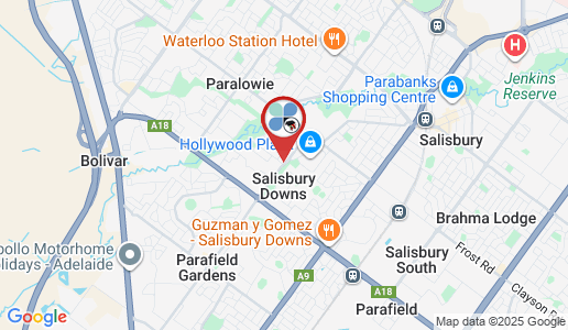 Salisbury Downs google map