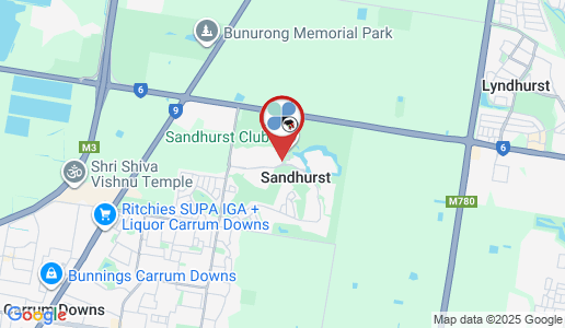 Sandhurst google map