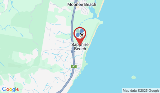 Sapphire Beach google map