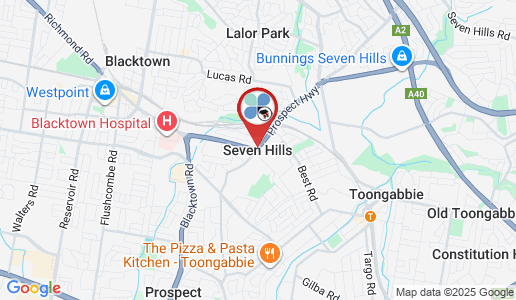 Seven Hills google map