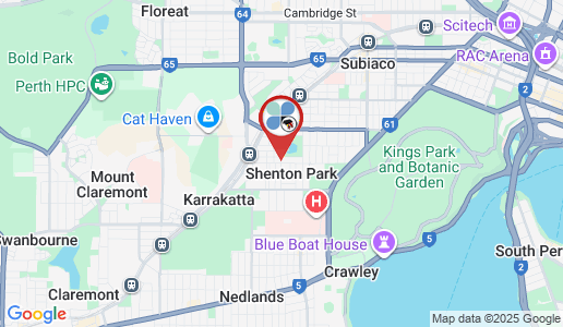 Shenton Park google map