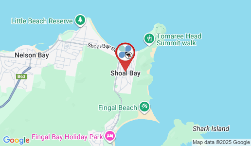 Shoal Bay google map