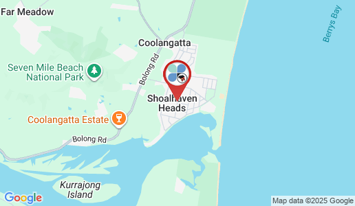 Shoalhaven Heads google map