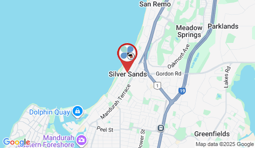 Silver Sands google map