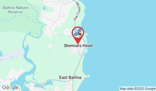 Skennars Head google map