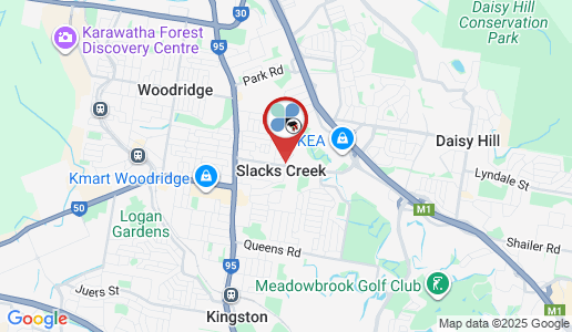 Slacks Creek google map