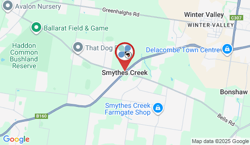 Smythes Creek google map