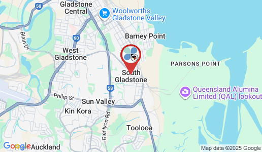 South Gladstone google map