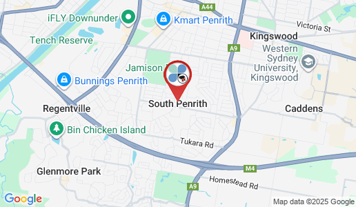 South Penrith google map