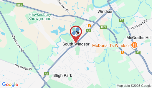 South Windsor google map