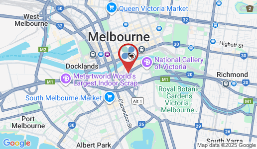 Southbank google map